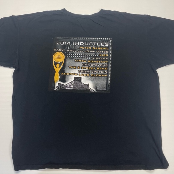 2014 Inductees Class, Rock and Roll Hall of Fame Tee Size 3XL - Picture 8 of 8